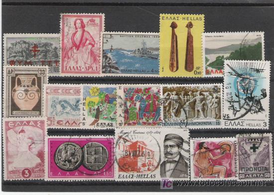Sellos: LOTE DE SELLOS DE   GRECIA - Foto 1