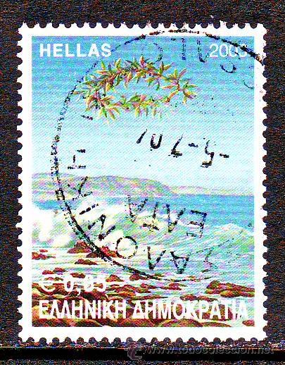 Sellos: GRECIA 2003 - Sello matasellado - Foto 1