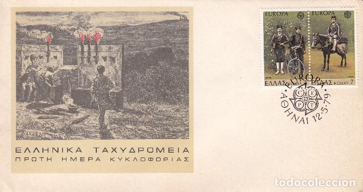 Sellos: SOBRE: 1979 GRECIA - Foto 1