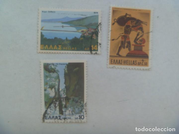 Sellos: LOTE DE 3 SELLOS DE GRECIA - Foto 1