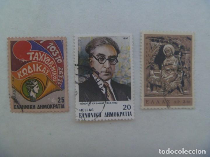 Sellos: LOTE DE 3 SELLOS DE GRECIA - Foto 1