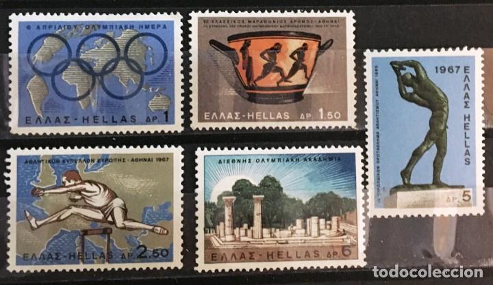 Sellos: Grecia, Atletismo, temas diversos - Foto 1
