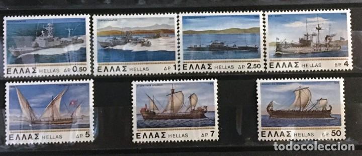 Sellos: Grecia , navios - Foto 1