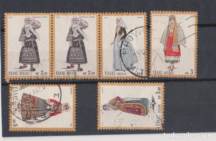 Sellos: GRECIA 1972 TRAJES TIPICOS - Foto 1