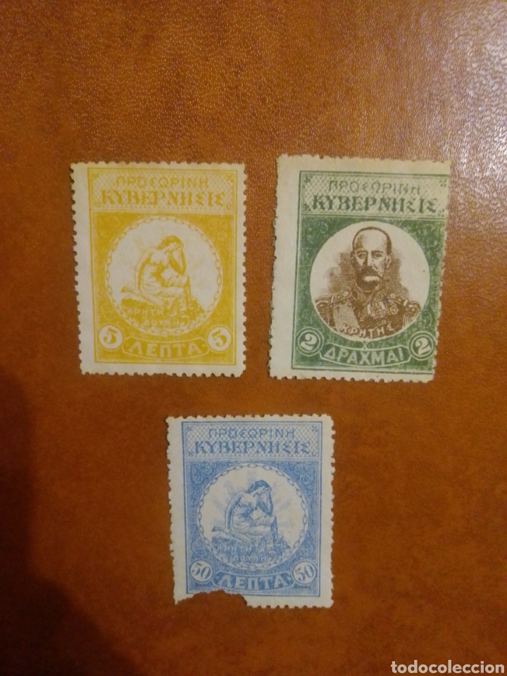 Sellos: Grecia Creta. ....... - Foto 1