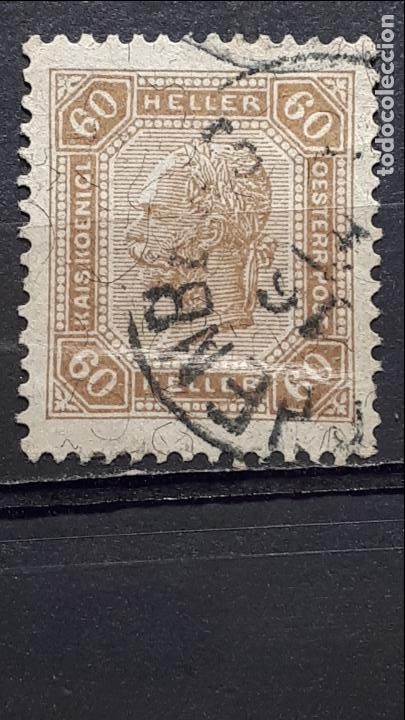 Sellos: AUSTRIA . A&Ntilde;O 1904 &deg;. YVERT 93 - Foto 1