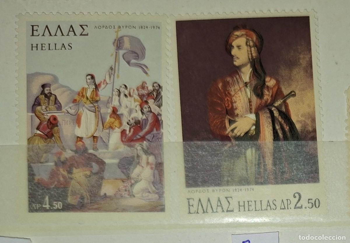 Sellos: GRECIA, 1974, CAT.YT. 1142/1143. - Foto 1