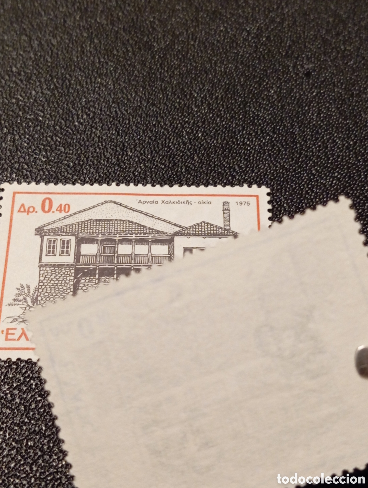 Sellos: Sellos Grecia 1974 Edificios Nuevos MH* - Foto 2