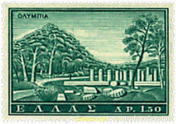 Sellos: 212810 MNH GRECIA 1961 TURISMO. MOTIVOS VARIOS