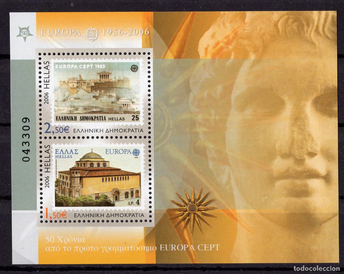 Sellos: GRECIA 2006 STAMP MICHEL GR BL40