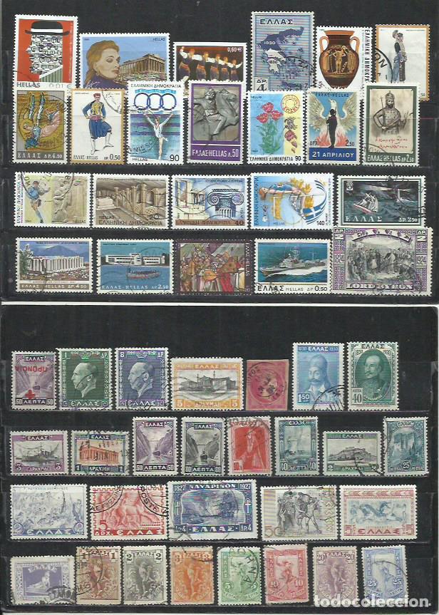 Sellos: G417L-GRECIA LOTE SELLOS, ESCASOS.GREECE -GRIECHENLAND- GRECE.