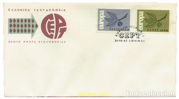 Sellos: 23548 MNH GRECIA 1965 EUROPA CEPT. ESPIGA EUROPA