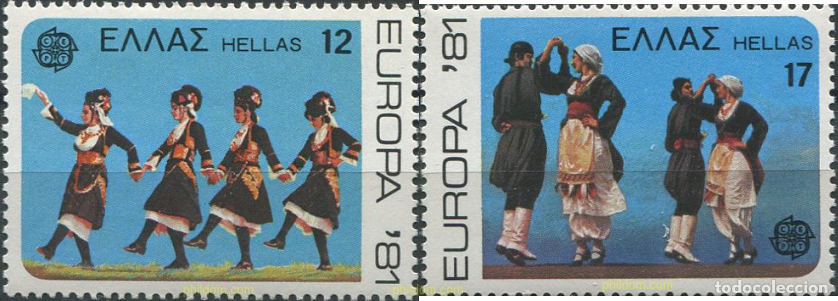 Sellos: 74923 MNH GRECIA 1981 EUROPA CEPT. FOLCLORE