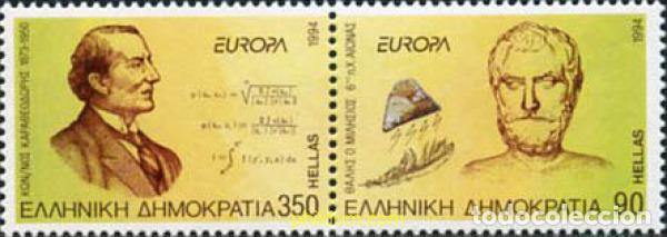 Sellos: 5553 MNH GRECIA 1994 EUROPA CEPT. GRANDES DESCUBRIMIENTOS