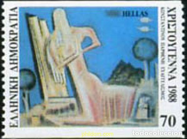 Sellos: 147631 MNH GRECIA 1988 NAVIDAD