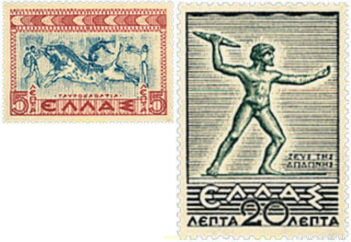 Selos: 667900 HINGED GRECIA 1937 HISTORIA