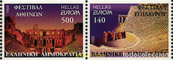 Sellos: 25808 MNH GRECIA 1998 EUROPA CEPT. FESTIVALES Y FIESTAS NACIONALES
