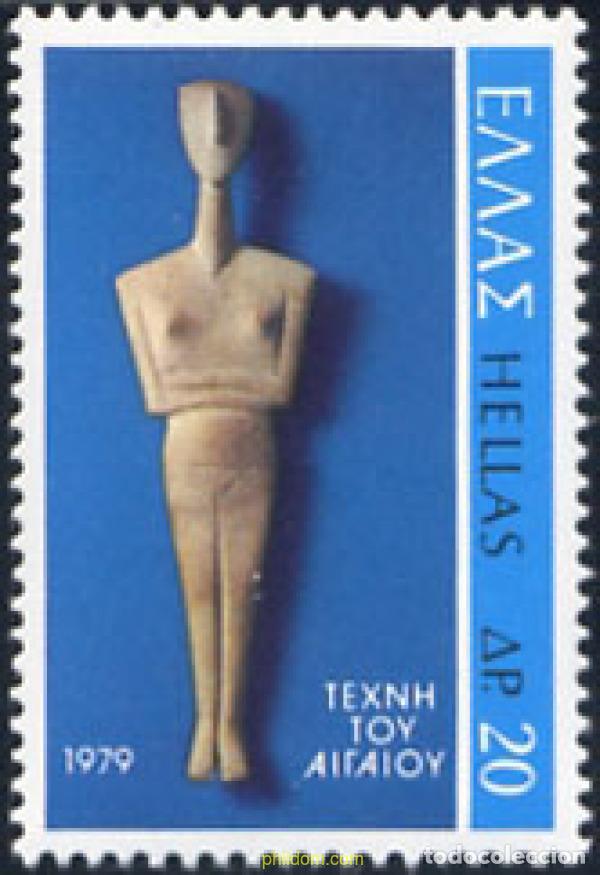 Sellos: 133119 MNH GRECIA 1979 EXPOSICION DEL MUSEO DEL LOUVRE