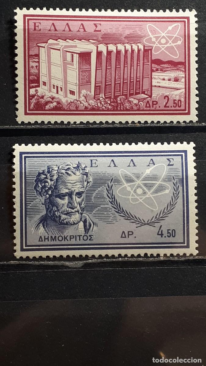 Sellos: GRECIA. A&Ntilde;O 1961. **. YVERT 751/2