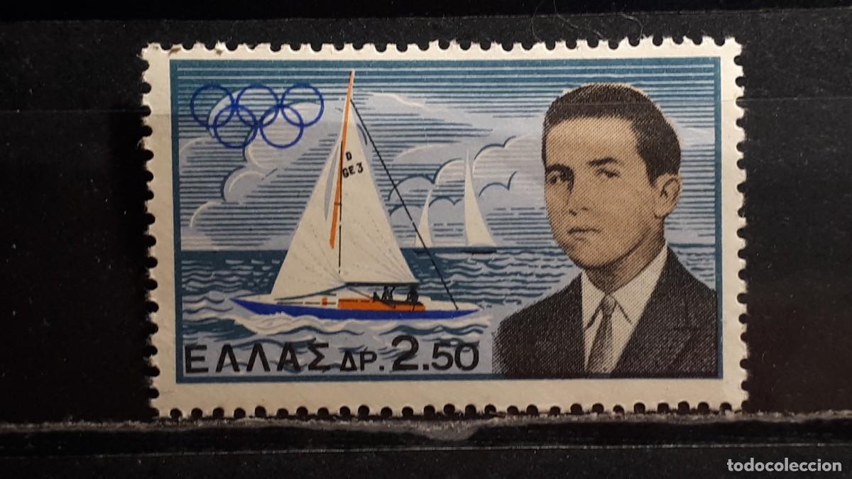 Sellos: GRECIA. A&Ntilde;O 1961. **. YVERT 725