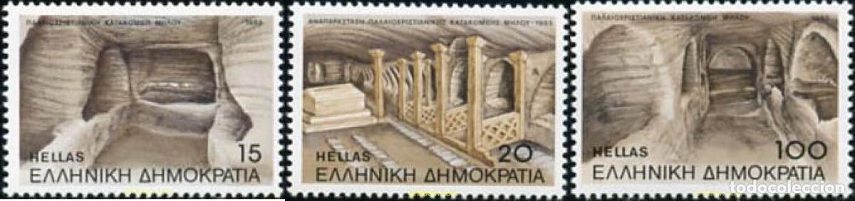 Sellos: 147498 MNH GRECIA 1985 CATACUMBAS DE MILO