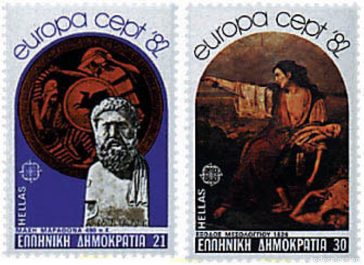 Sellos: 62487 MNH GRECIA 1982 EUROPA CEPT. HISTORIA
