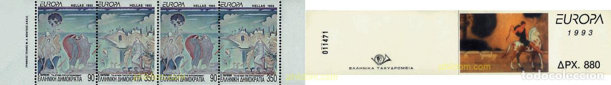 Selos: 2377 MNH GRECIA 1993 EUROPA CEPT. ARTE CONTEMPORANEO