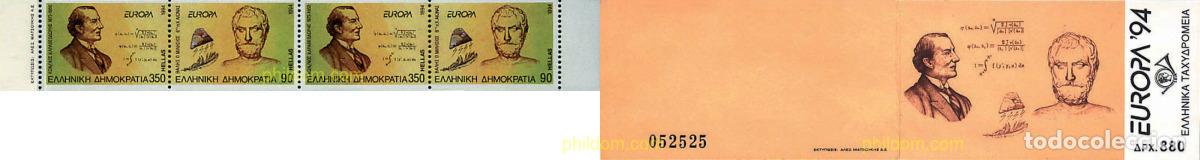 Selos: 2380 MNH GRECIA 1994 EUROPA CEPT. GRANDES DESCUBRIMIENTOS