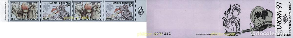 Sellos: 2391 MNH GRECIA 1997 EUROPA CEPT. CUENTOS Y LEYENDAS