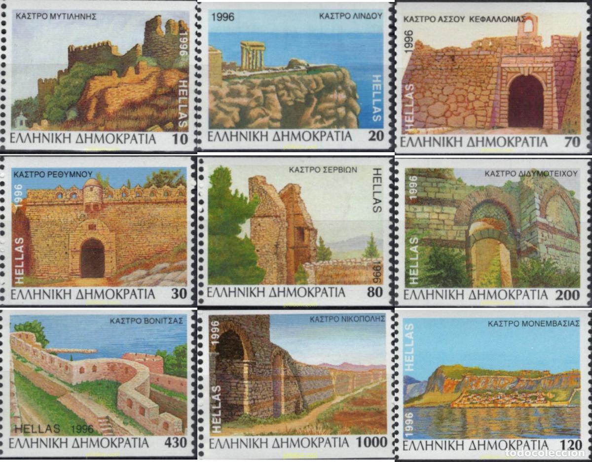 Sellos: 134765 MNH GRECIA 1996 CASTILLOS