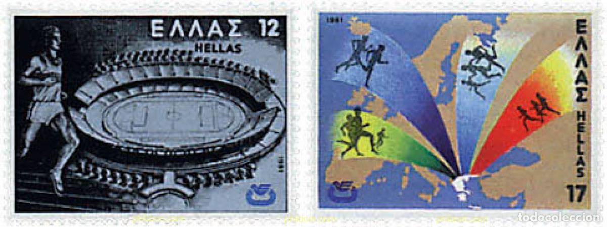 Briefmarken: 66020 MNH GRECIA 1981 13 CAMPEONATOS DEL MUNDO DE ATLETISMO