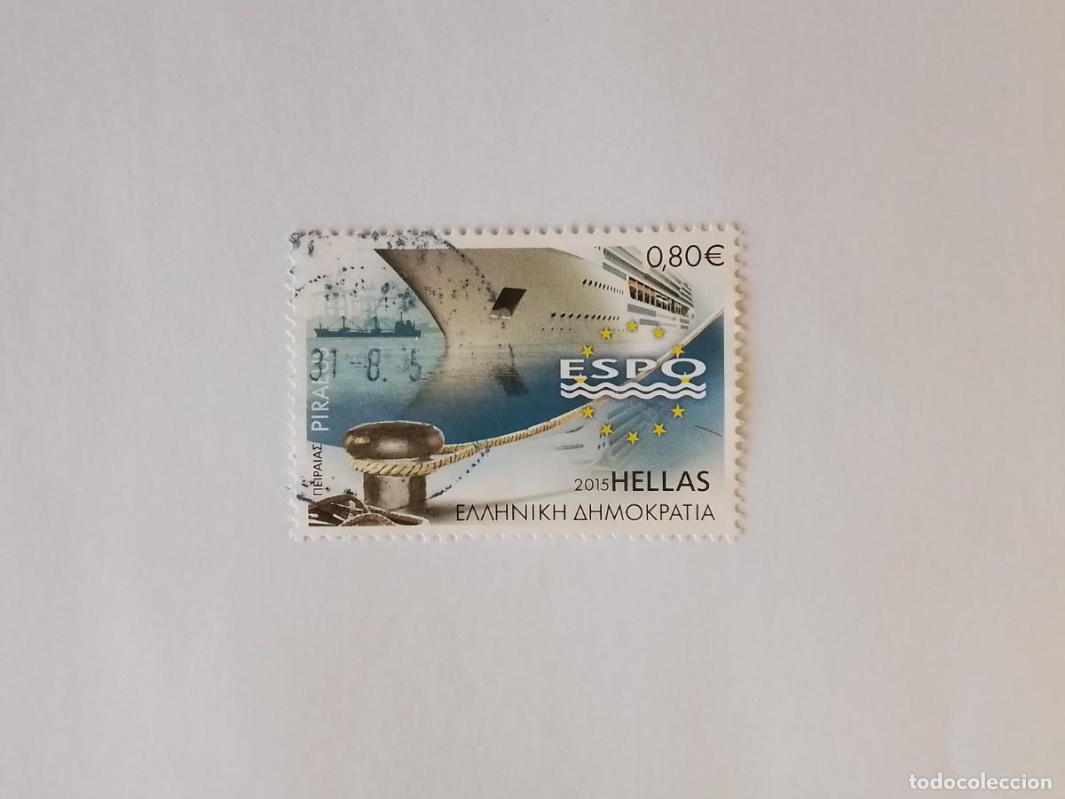 Sellos: A&Ntilde;O 2015 GRECIA SELLO USADO