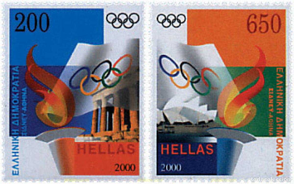 Sellos: 66088 MNH GRECIA 2000 27 JUEGOS OLIMPICOS VERANO SYDNEY 2000
