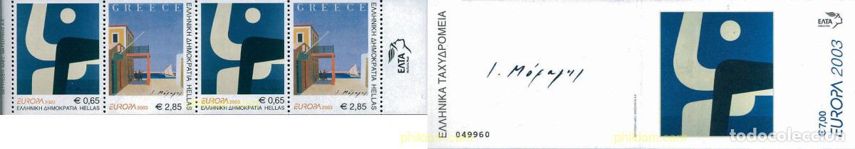 Sellos: 123551 MNH GRECIA 2003 EUROPA CEPT. ARTE DEL CARTEL