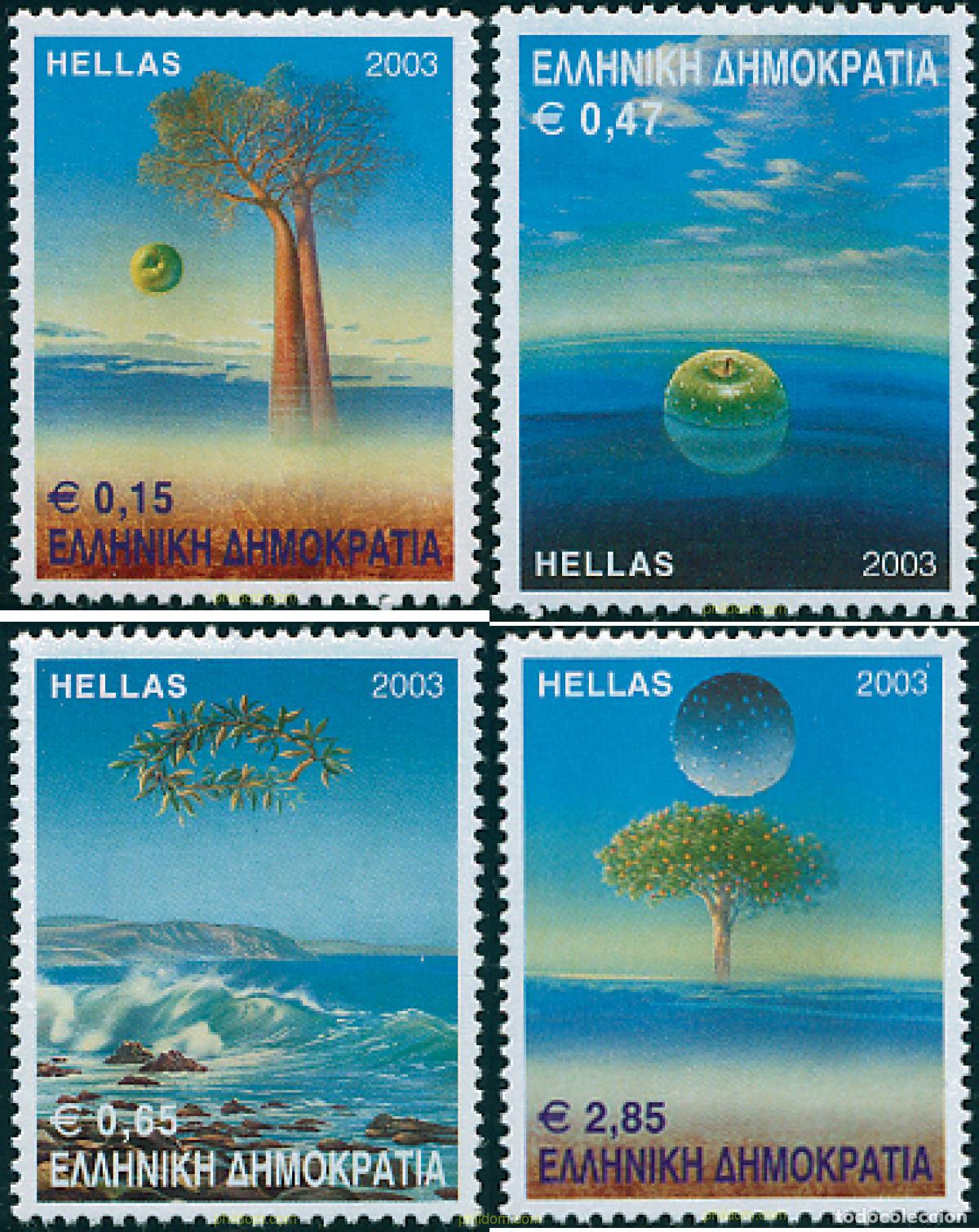 Sellos: 126366 MNH GRECIA 2003 PROTECCION DEL MEDIO AMBIENTE