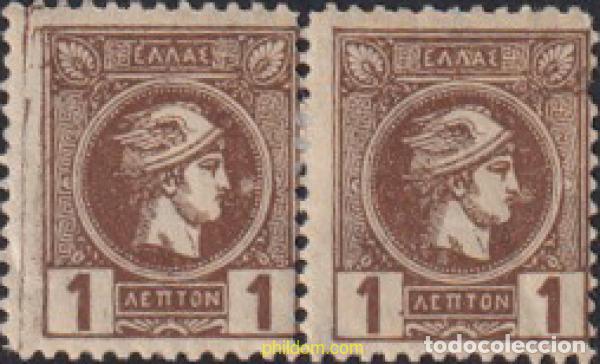 Sellos: 614310 HINGED GRECIA 1889 MERCURIO