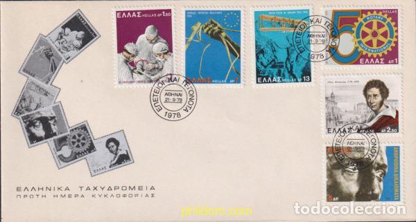 Sellos: 443732 MNH GRECIA 1978 50 ANIVERSARIO DEL ROTARY CLUB