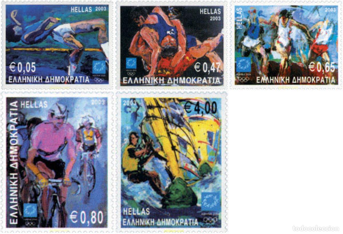 Sellos: 133162 MNH GRECIA 2003 28 JUEGOS OLIMPICOS DE VERANO ATENAS 2004