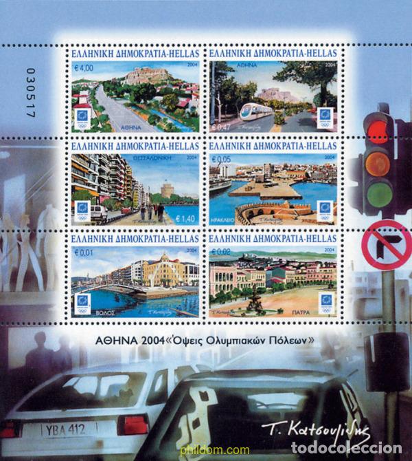 Sellos: 139713 MNH GRECIA 2004 28 JUEGOS OLIMPICOS DE VERANO ATENAS 2004