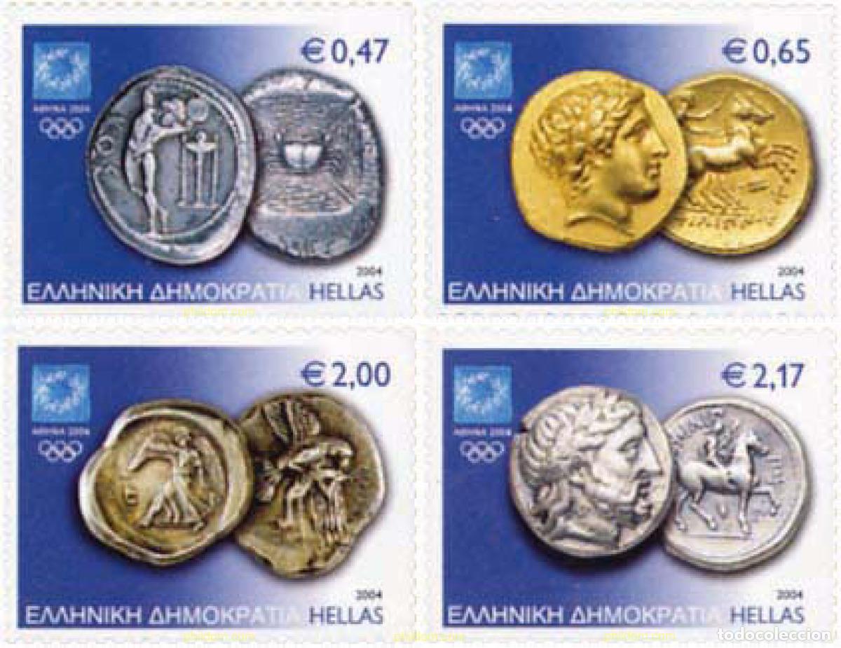 Sellos: 139894 MNH GRECIA 2004 28 JUEGOS OLIMPICOS DE VERANO ATENAS 2004