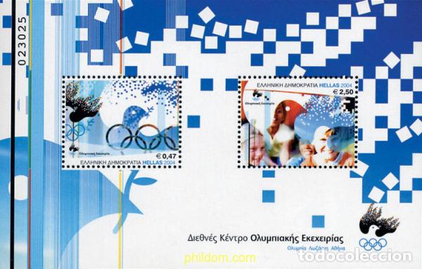 Sellos: 141690 MNH GRECIA 2004 28 JUEGOS OLIMPICOS DE VERANO ATENAS 2004