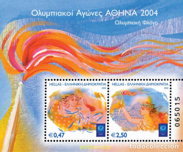 Sellos: 141688 MNH GRECIA 2004 28 JUEGOS OLIMPICOS DE VERANO ATENAS 2004