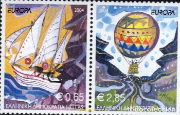 Sellos: 145636 MNH GRECIA 2004 EUROPA CEPT. VACACIONES