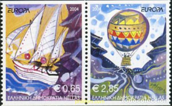Sellos: 145639 MNH GRECIA 2004 EUROPA CEPT. VACACIONES