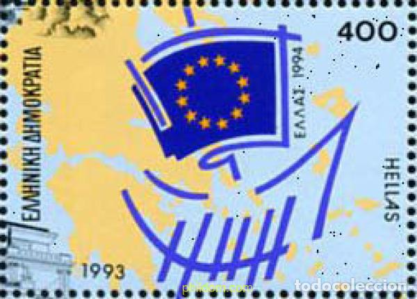 Sellos: 212806 MNH GRECIA 1993 PRESIDENCIA HELENICA EN LA UNION EUROPEA