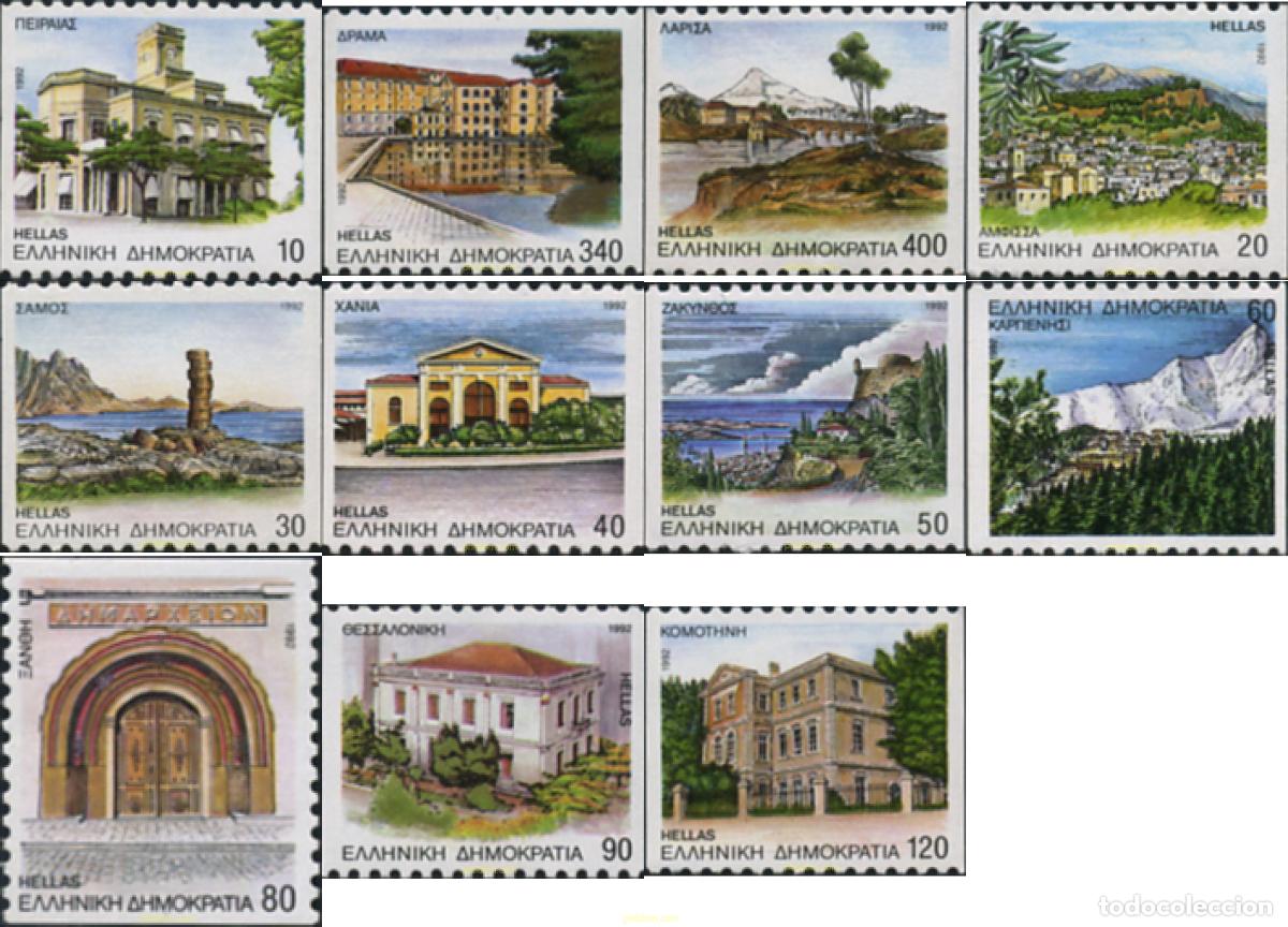 Sellos: 212821 MNH GRECIA 1992 PAISAJES
