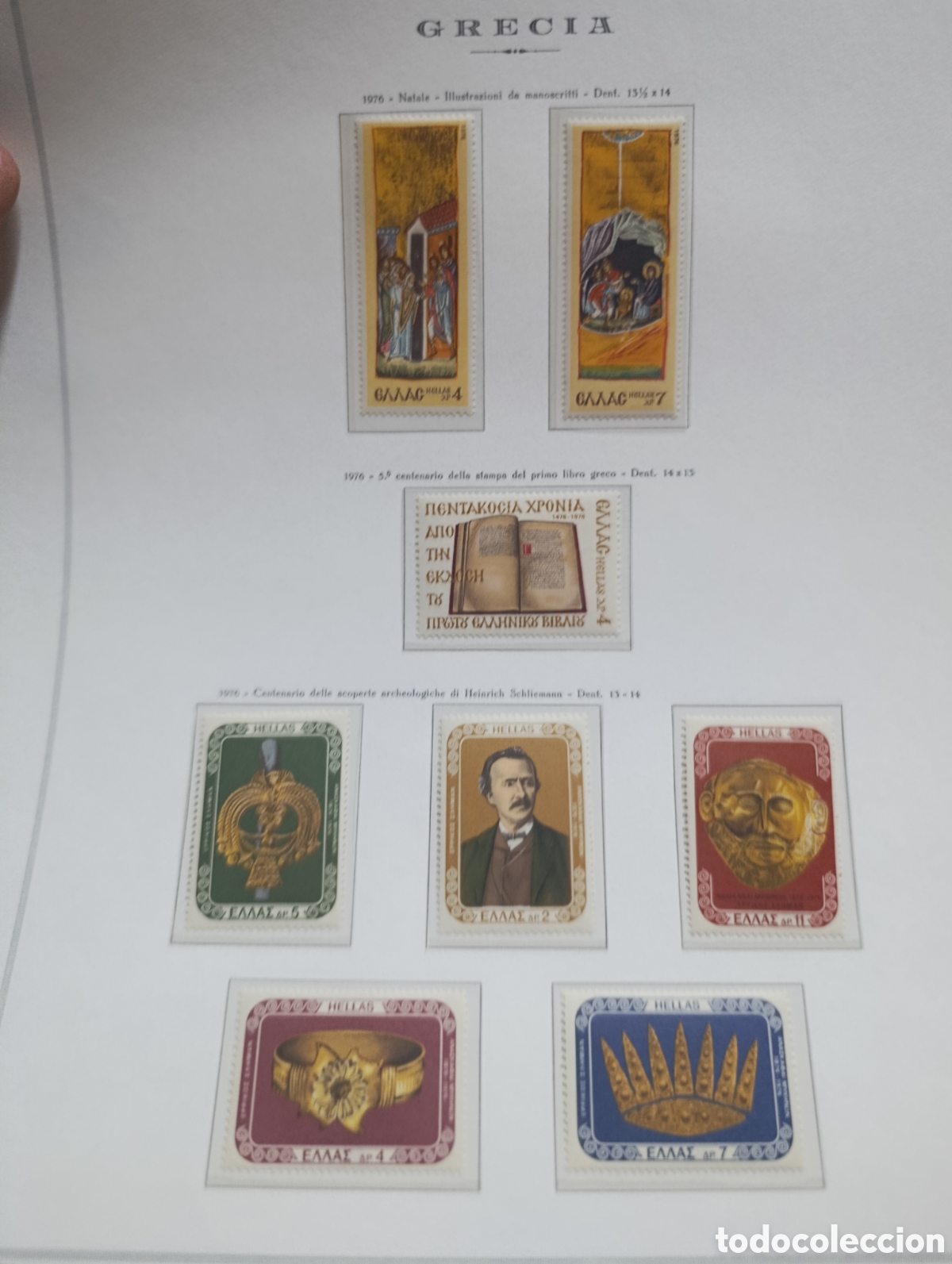 Sellos: Pagina completa de sellos de grecia.