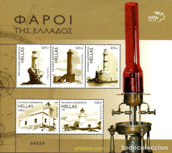 Sellos: 234517 MNH GRECIA 2009 FAROS