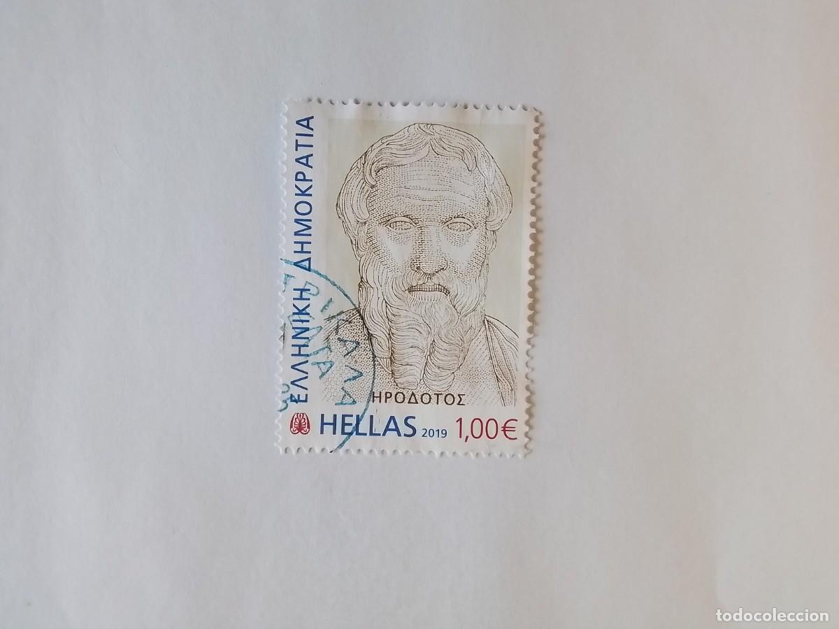 Sellos: A&Ntilde;O 2019 GRECIA SELLO USADO