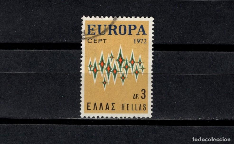 Sellos: Sello usado Seriee Europa. 1972 mayo. Yvert 1084.